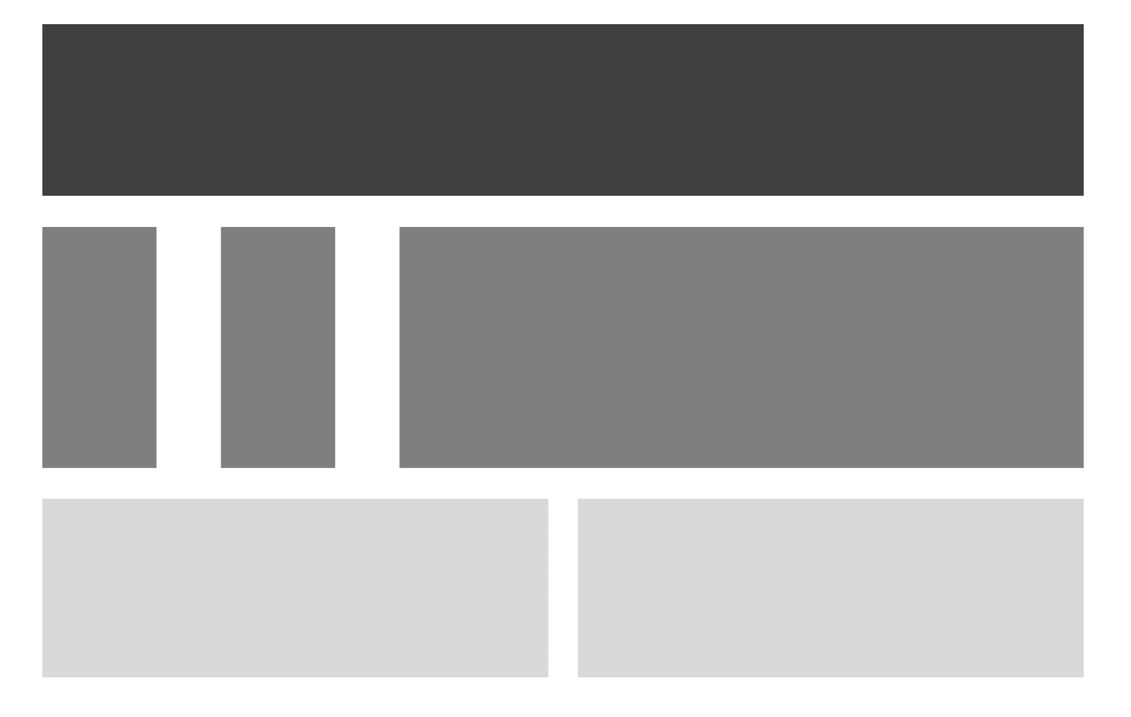 A picture of boxes nicely aligned to illustrate importance of good alignement