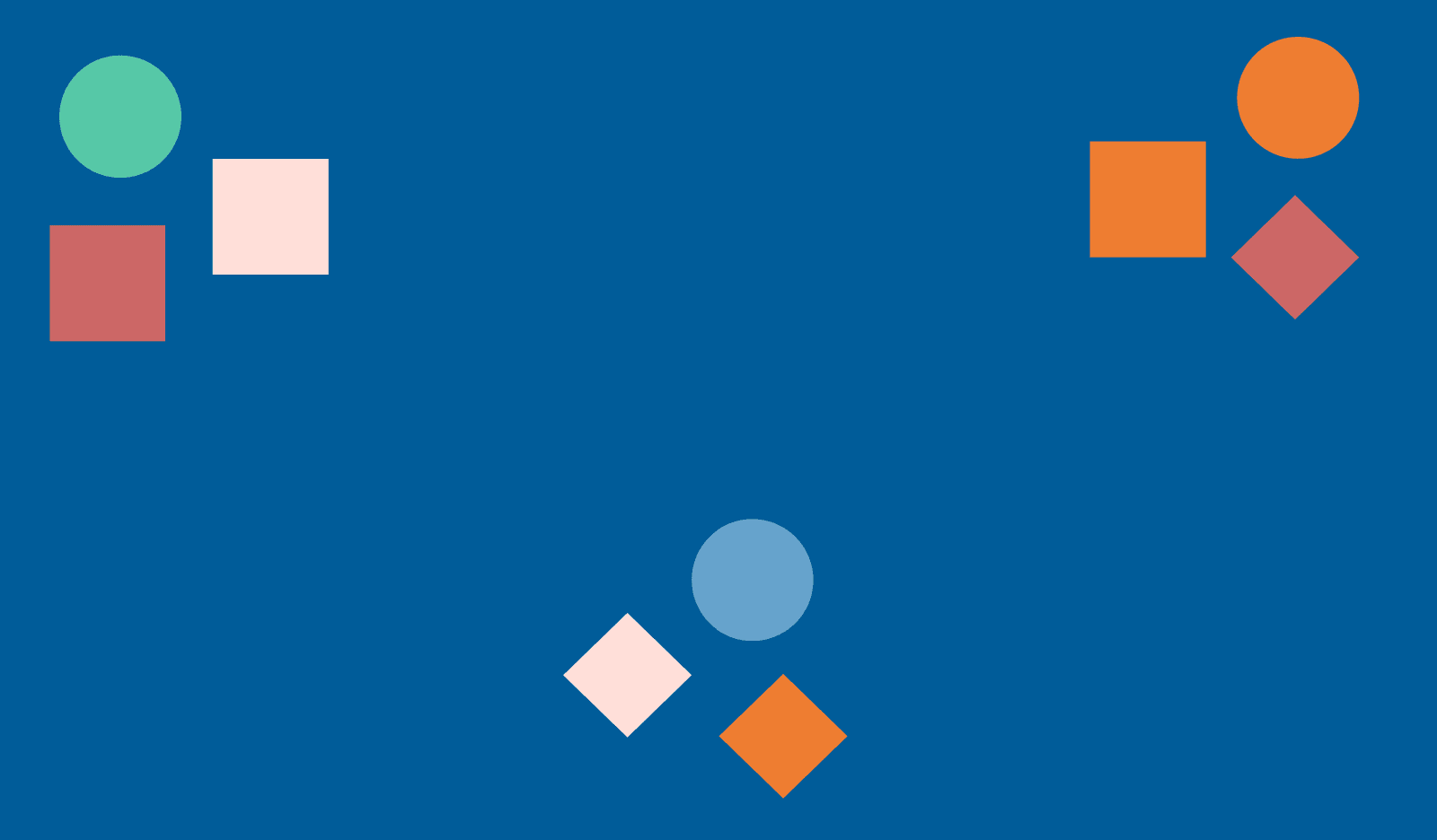 Example of well grouped elements on a page